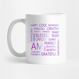 Affirmations, Abundance affirmations Mug